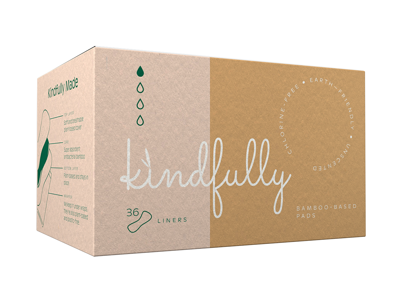 Kindfully Liners Sustainable Menstrual Pads